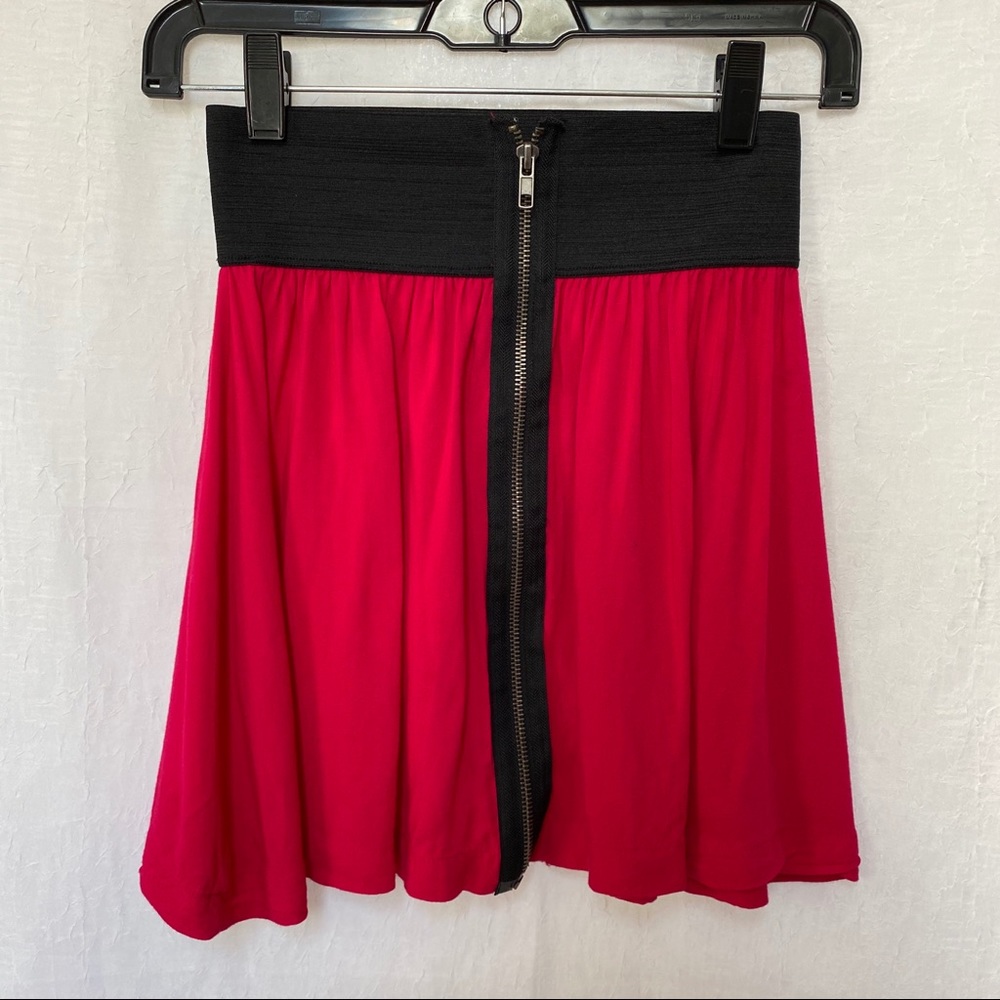 Magenta skirt